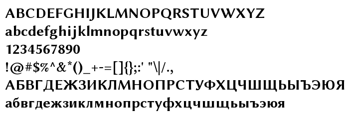Попередній перегляд шрифта Linux Biolinum O Bold