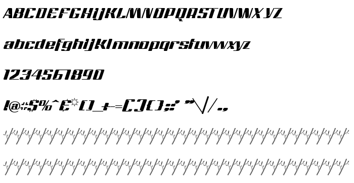Попередній перегляд шрифта Magenta