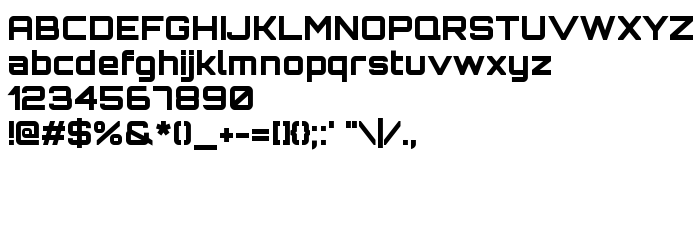 Попередній перегляд шрифта Orbitron Black
