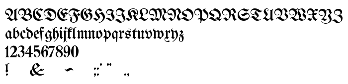 Попередній перегляд шрифта Proclamate Light Light