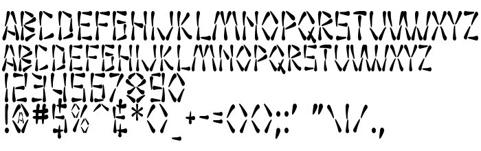 Попередній перегляд шрифта SF Wasabi Condensed