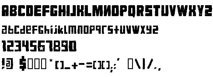 Попередній перегляд шрифта KonQa Black