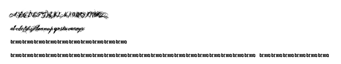 Попередній перегляд шрифта Poesie_Noire