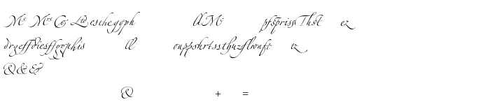 Попередній перегляд шрифта LinotypeZapfino Ligature