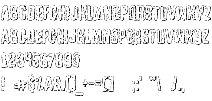 Попередній перегляд шрифта Tussle Outline