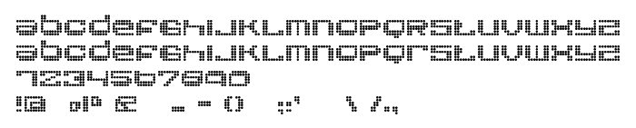 Попередній перегляд шрифта Round Regular
