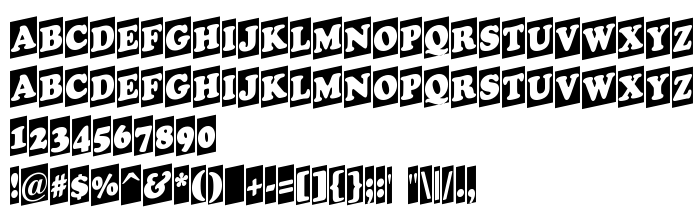 Попередній перегляд шрифта a_CooperBlackCmUp