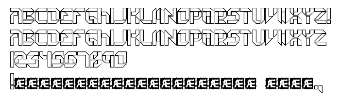 Попередній перегляд шрифта Collective O (BRK)