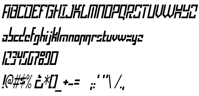 Попередній перегляд шрифта Operational Amplifier