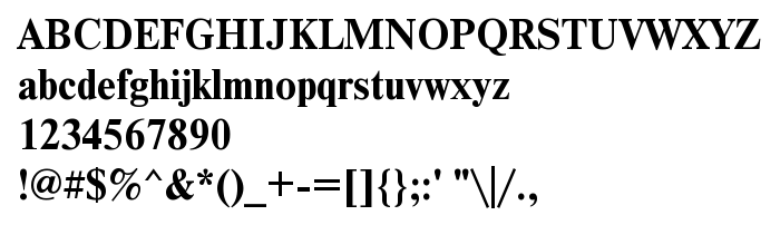 Попередній перегляд шрифта NewtonWINCTT Bold